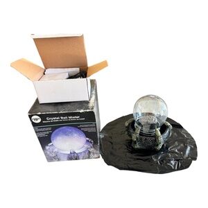 New Crystal Ball‎ Mister Gypsy Fortune Witch Orb Halloween Prop Haunted House